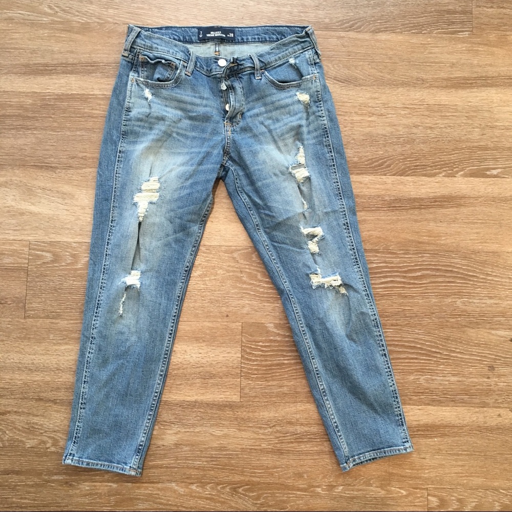 Medium Wash Boyfriend Jeans